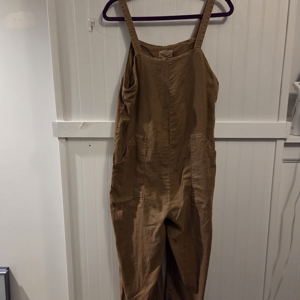 Universal Thread Brown Cropped Jumpsuit